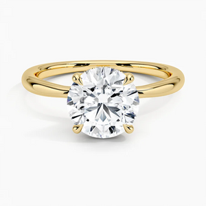 Round Lab Grown Diamond Ladies Ring