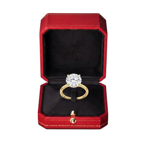 Round Lab Grown Diamond Ladies Ring