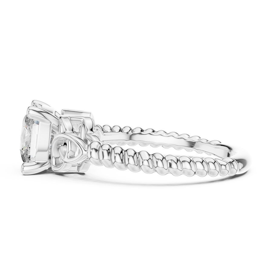 10K White Gold, 14K White Gold,18K White Gold,Platinum,Silver